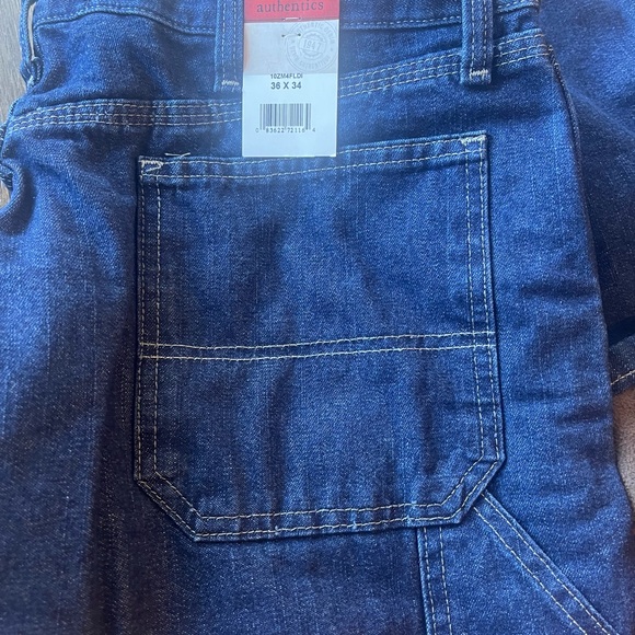 NWT men's Wrangler fleece lined jeans 36x34 - Picture 2 of 6